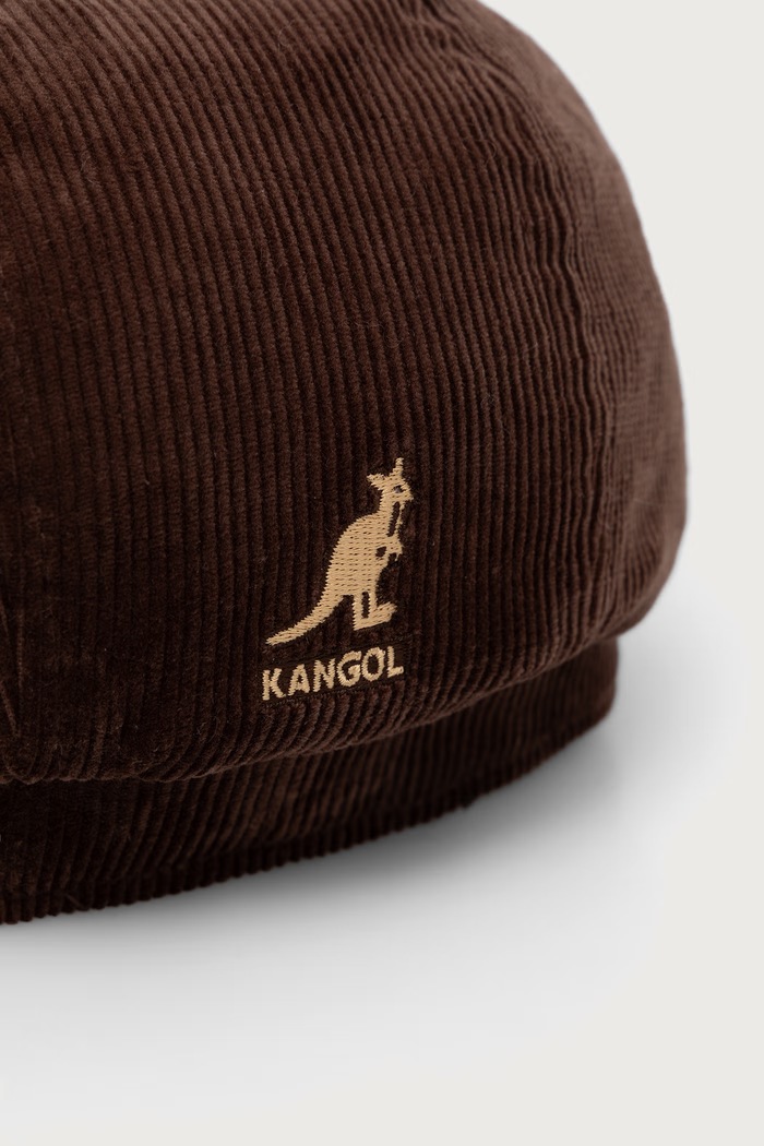 Kaszkiet sztruksowy CORD HAWKER Kangol K4177HT.BR204 brązowy