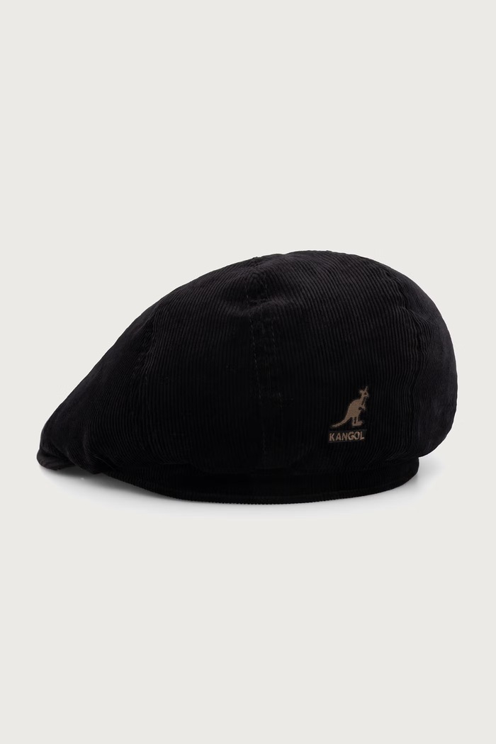 Akcesoria Kangol Kaszkiet sztruksowy CORD HAWKER K4177HT.BK001 czarny