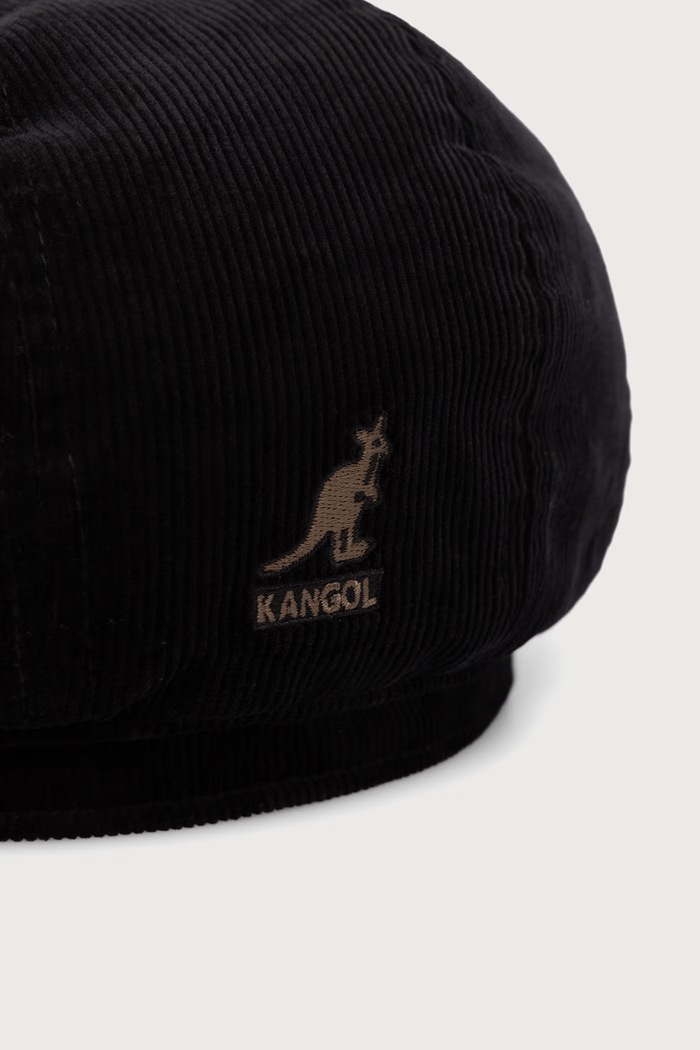 Kaszkiet sztruksowy CORD HAWKER Kangol K4177HT.BK001 czarny
