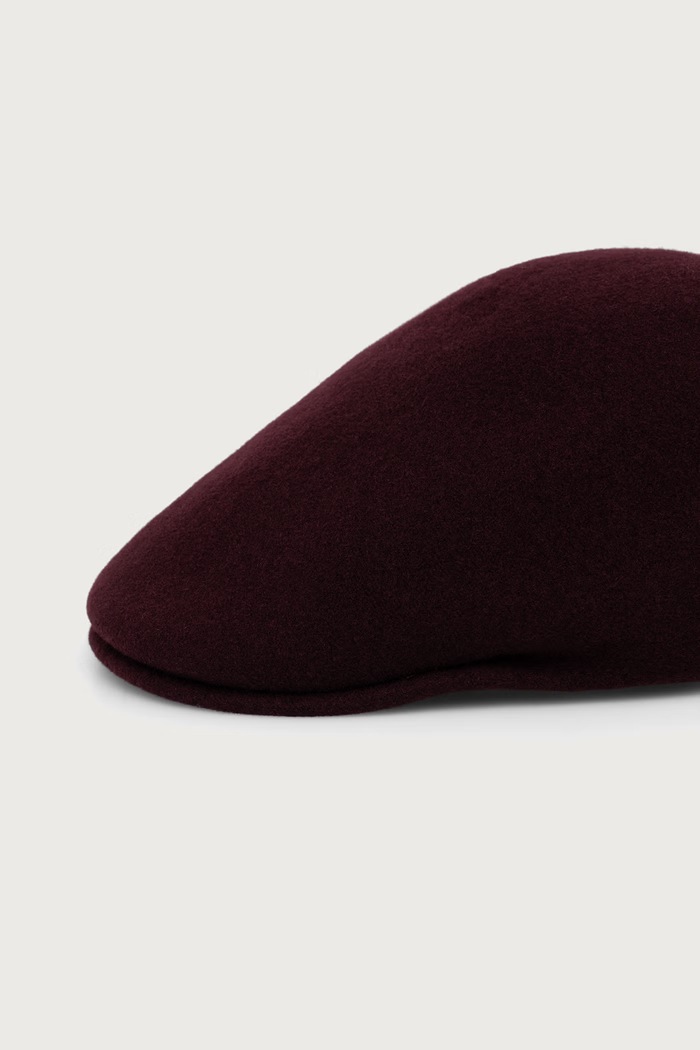 Akcesoria Kangol Kaszkiet z wełną SEAMLESS WOOL 507 K0875FA.VI503 bordowy