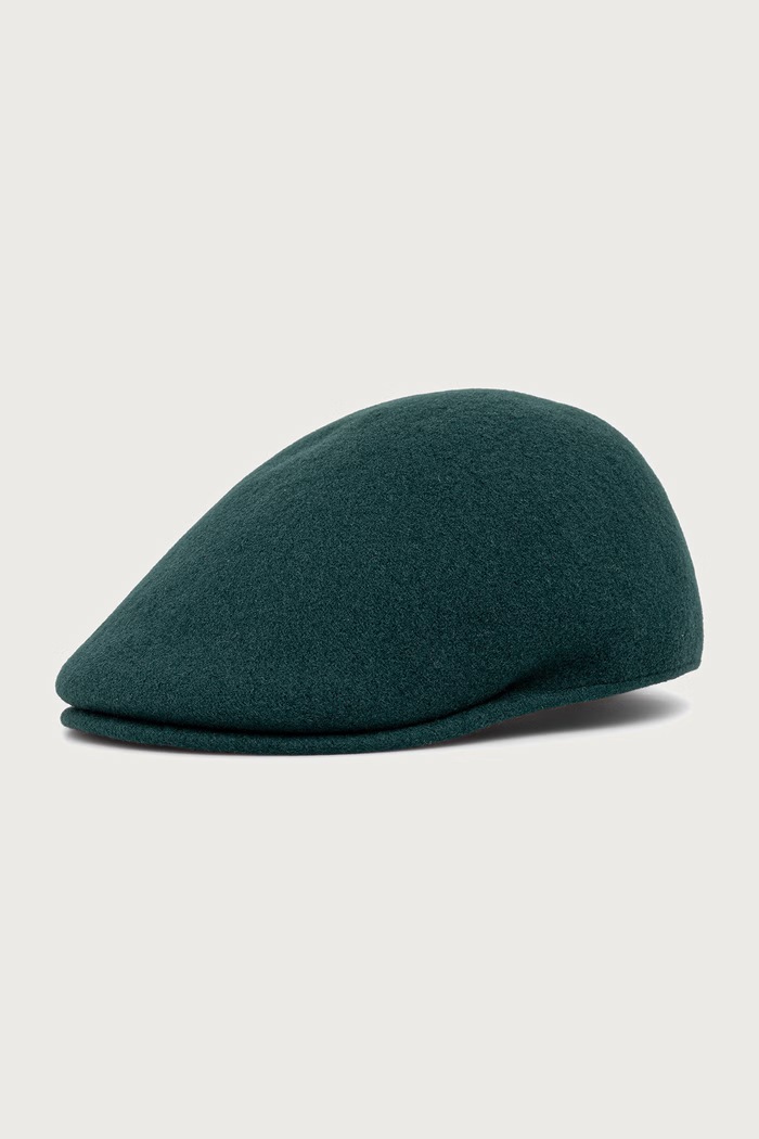 Kangol Kaszkiet z wełną SEAMLESS WOOL 507 zielony K0875FA.DE301