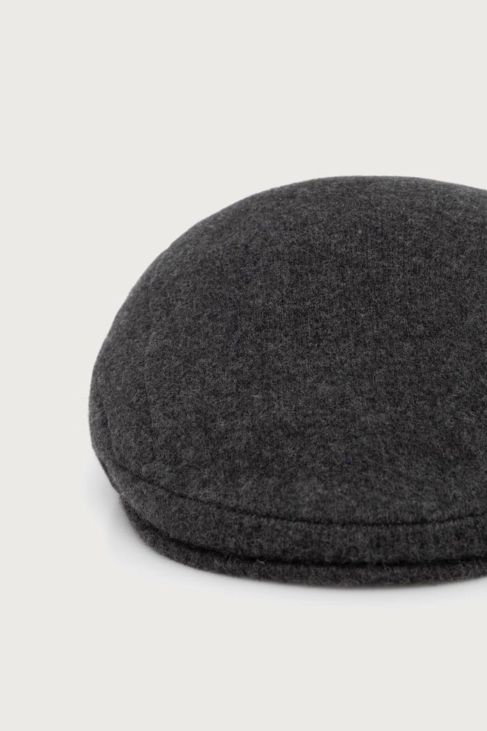 Kangol Kaszkiet z wełną WOOL 507 6845BC.DF026 szary AW26