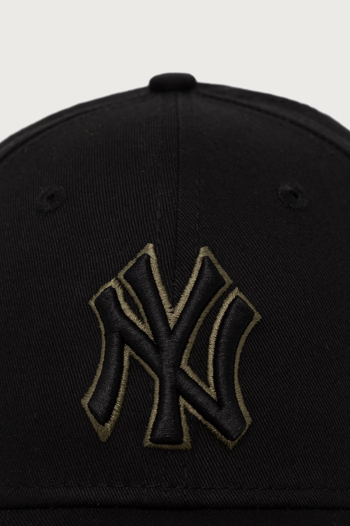 New Era czapka z daszkiem bawełniana TEAM OUTLINE 9FORTY® 60759089 czarny AW26