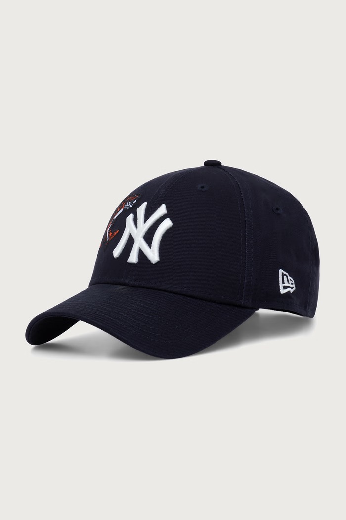 New Era czapka z daszkiem bawełniana OUTDOOR ICON 9FORTY® granatowy 60915927
