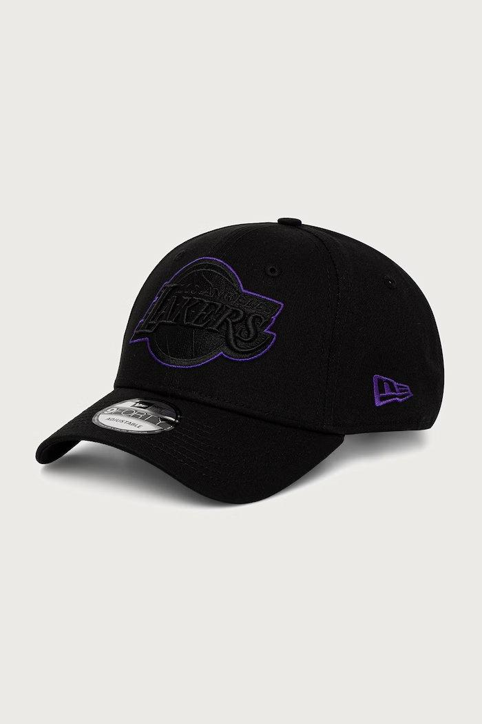 New Era czapka bejsbolówka bawełniana NBA OUTLINE 9FORTY® czarny 60915727