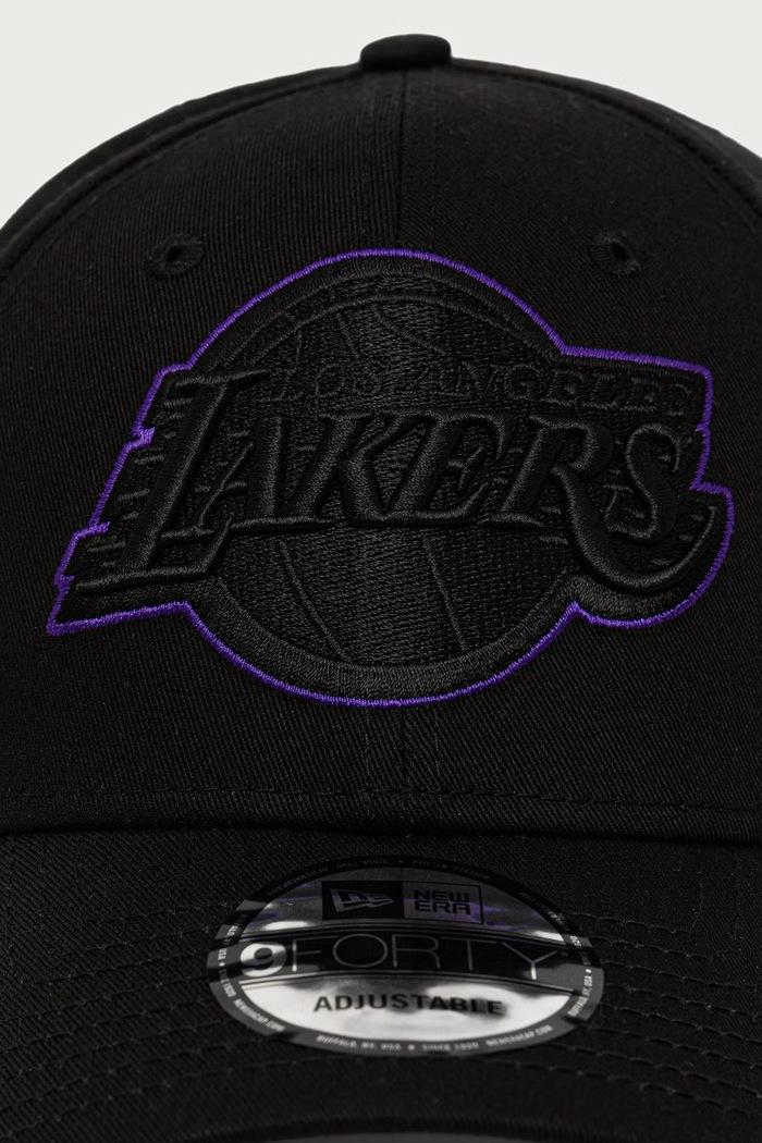 New Era czapka bejsbolówka bawełniana NBA OUTLINE 9FORTY® 60915727 czarny AW26