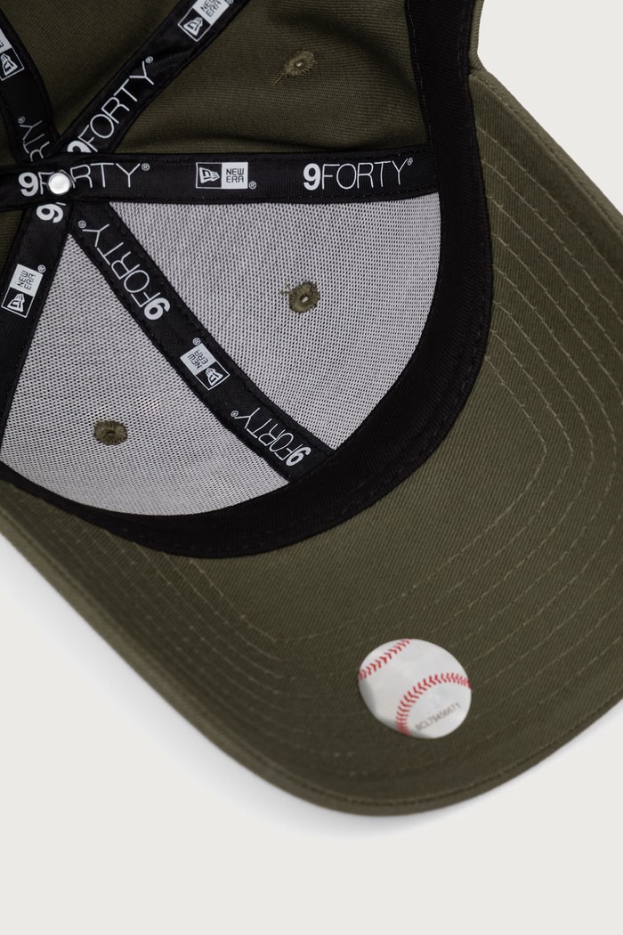 New Era czapka z daszkiem bawełniana OUTLINE CAMO 9FORTY® zielony 60915748