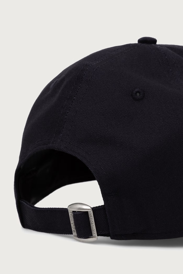 Akcesoria New Era czapka z daszkiem bawełniana PATCH 9FORTY® 60915783 granatowy