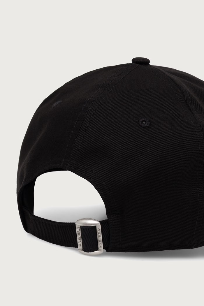 Akcesoria New Era czapka z daszkiem bawełniana FAUX PONY INFILL 9FORTY® 60844109 czarny