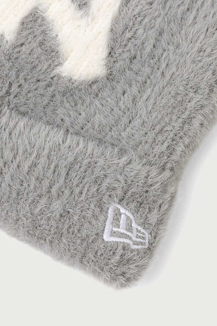 Akcesoria New Era Czapka FLUFFY MOHAIR 2 60915890 szary