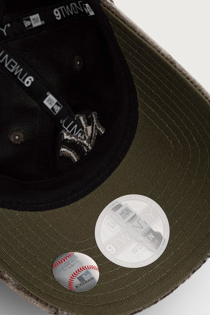 New Era czapka z daszkiem welurowa VELOUR 9TWENTY® zielony 60915849