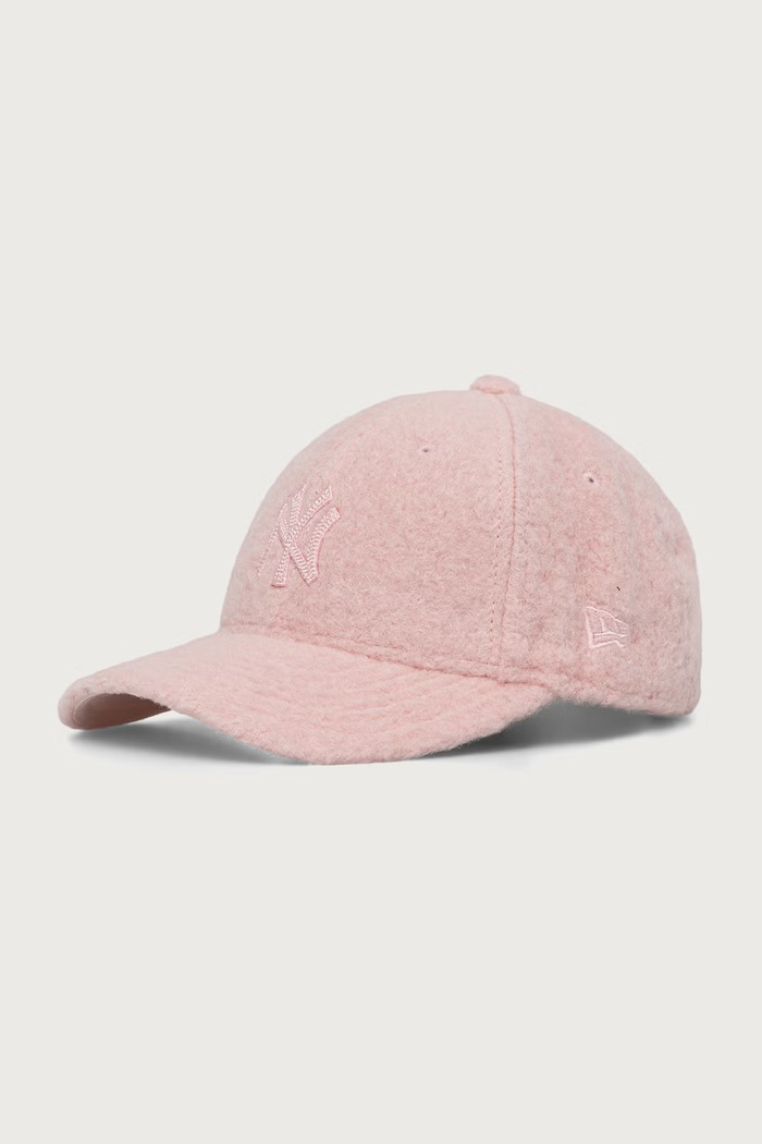 New Era czapka z daszkiem WINTER BORG 9FORTY® MC różowy 60915792
