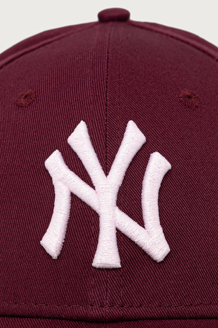 New Era czapka z daszkiem bawełniana METALLIC LOGO 9FORTY® 60915782 bordowy AW26