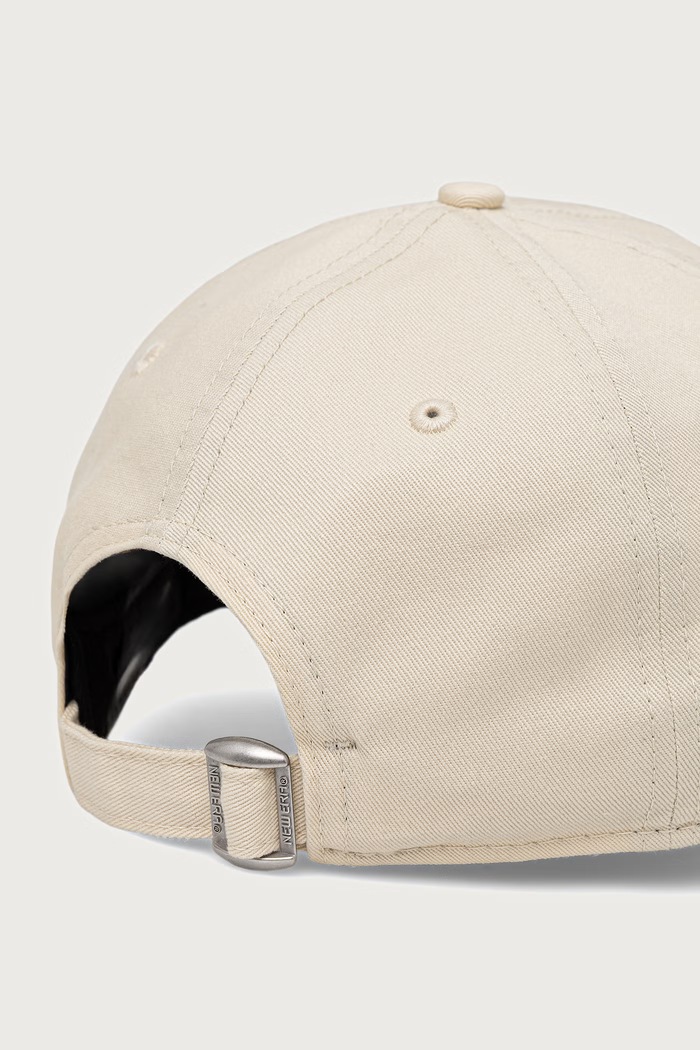 Akcesoria New Era czapka z daszkiem bawełniana LEAGUE ESSENTIAL 9TWENTY® 60915984 beżowy