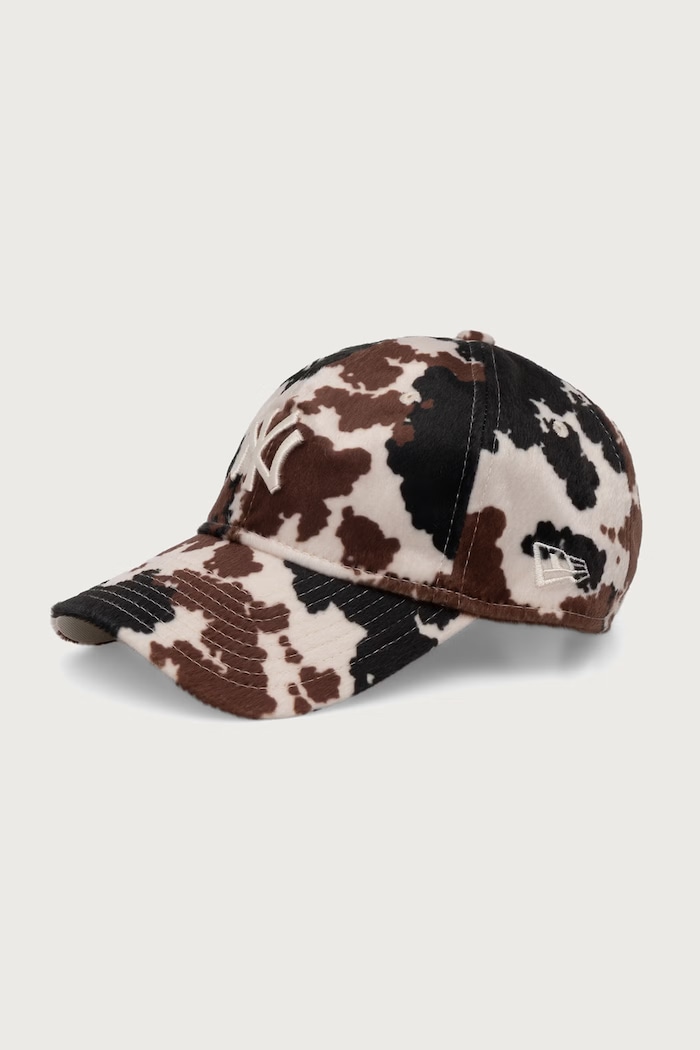 New Era Czapka z daszkiem ANIMAL PRINT 9TWENTY® beżowy 60844104