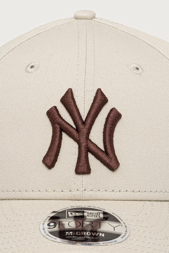 New Era czapka z daszkiem bawełniana 9FORTY® MC 60915964 beżowy AW26