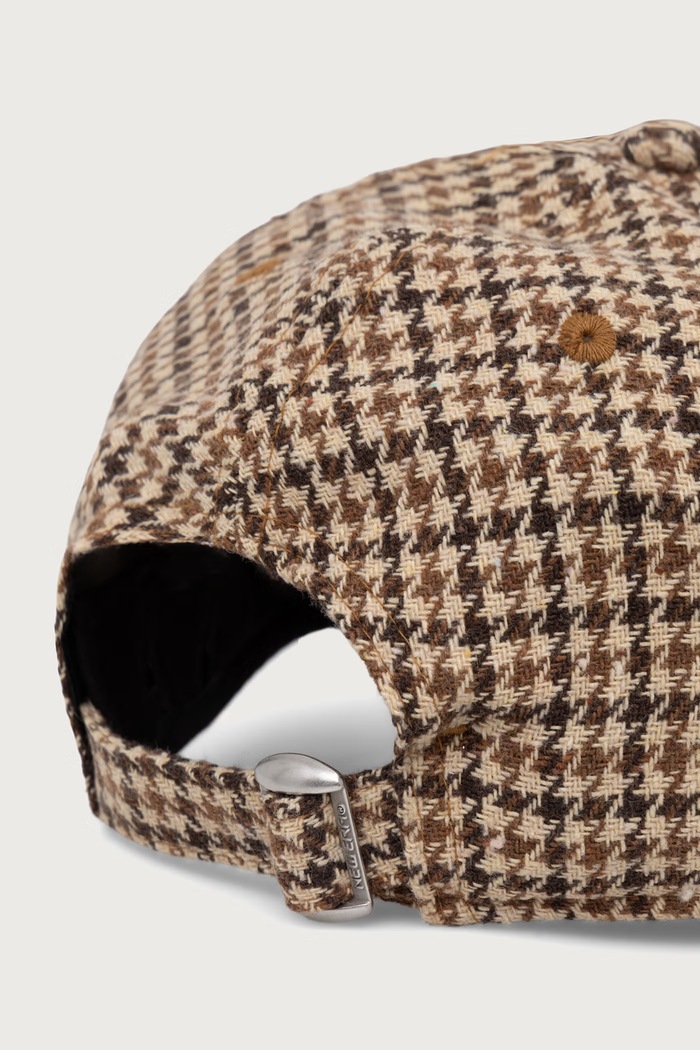 Akcesoria New Era czapka z daszkiem CHECK 9TWENTY® AF 60915795 beżowy