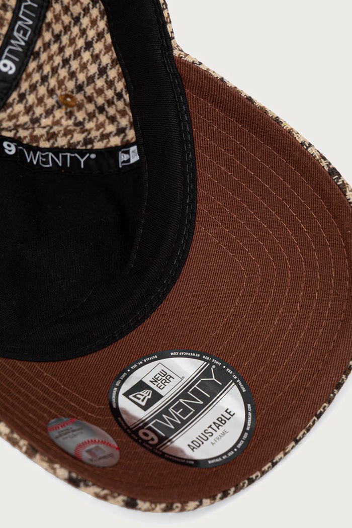 New Era czapka z daszkiem CHECK 9TWENTY® AF beżowy 60915795