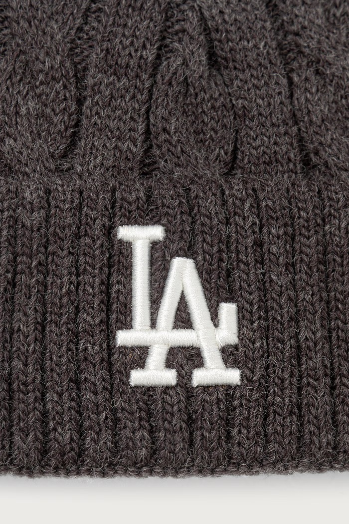 Akcesoria New Era Czapka beanie z dodatkiem wełny SHORT CUFF 60915960 szary