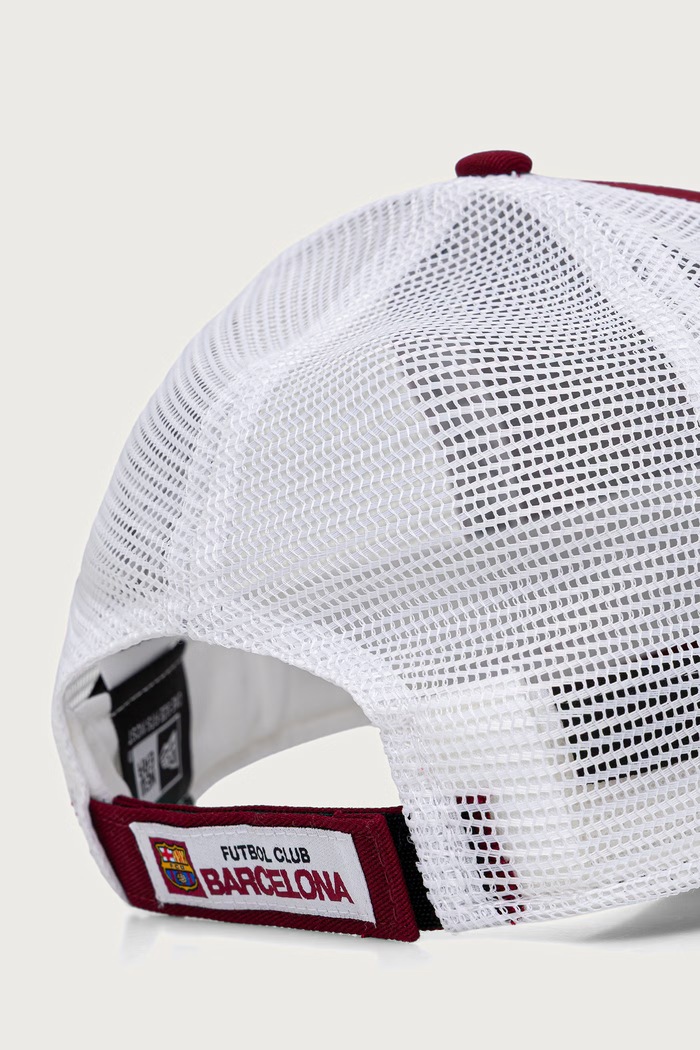 Akcesoria New Era czapka z daszkiem LEAGUE 9FORTY® BARCELONA FC 60940760 bordowy