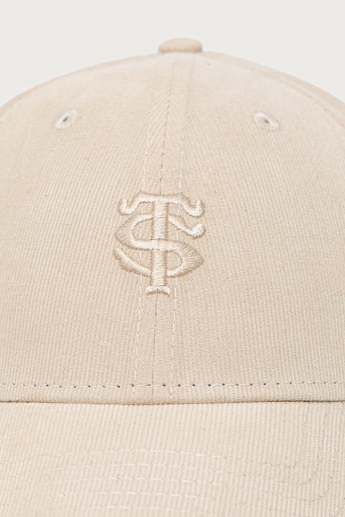 New Era czapka z daszkiem sztruksowa 9FORTY® STADE TOULOUSAIN 60564731 beżowy AW26