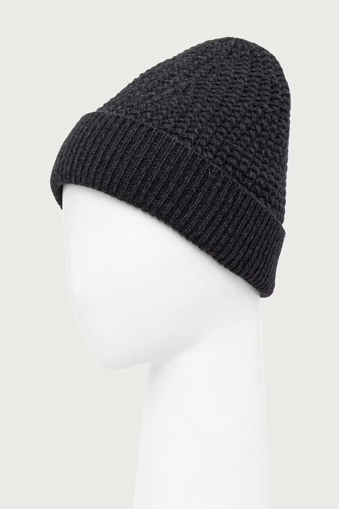 Akcesoria Lacoste Czapka beanie z wełną RB9881 szary
