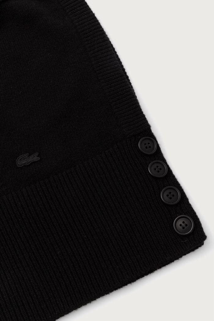 Akcesoria Lacoste Kaptur z wełny merino RB0064 czarny