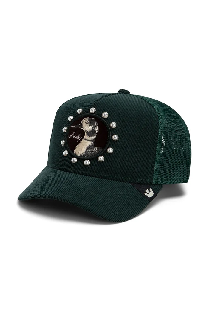 Goorin Bros Czapka z daszkiem Lucky in Pearls zielony 101.3410