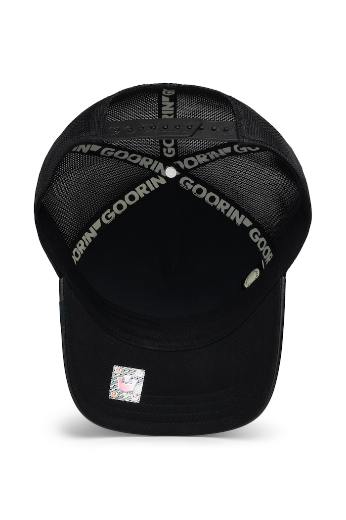 Goorin Bros Czapka z daszkiem trucker Faux Leather Lioness 101.3164