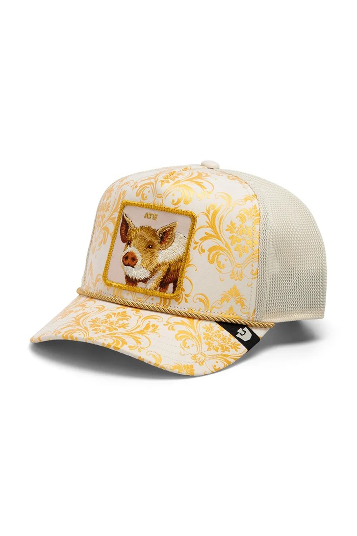 Goorin Bros Czapka z daszkiem Gilded Beast - Ate biały 101.3506
