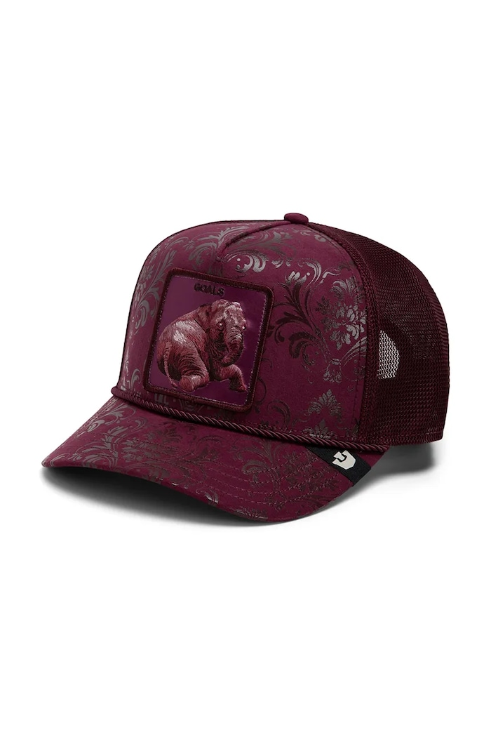 Goorin Bros Czapka z daszkiem Gilded Beast - Goals bordowy 101.3508