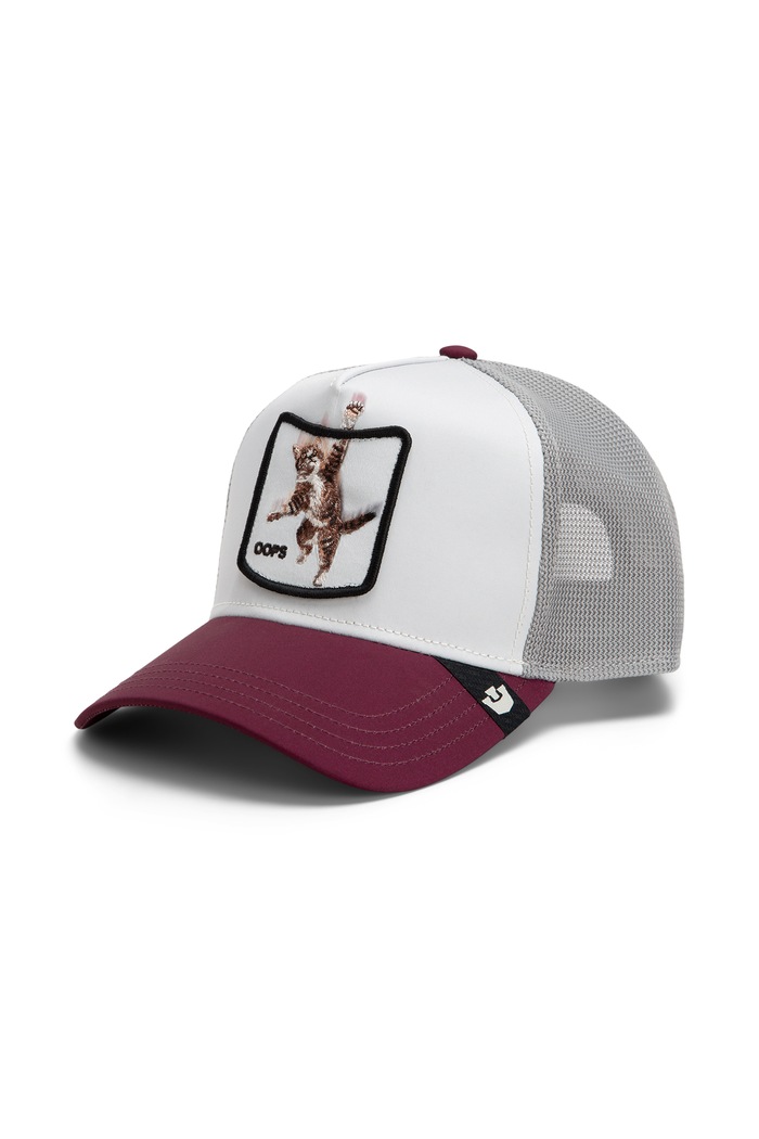 Goorin Bros Czapka z daszkiem trucker Migration - Oops biały 101.3220