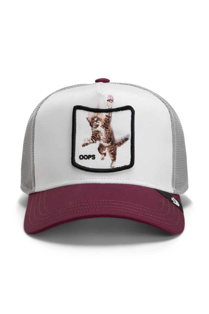 Goorin Bros Czapka z daszkiem trucker Migration - Oops 101.3220 biały AW26