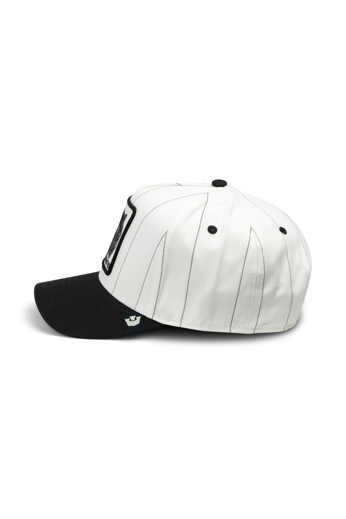 Akcesoria Goorin Bros Czapka z daszkiem bawełniana Pinstripe Panther 101.4001 biały