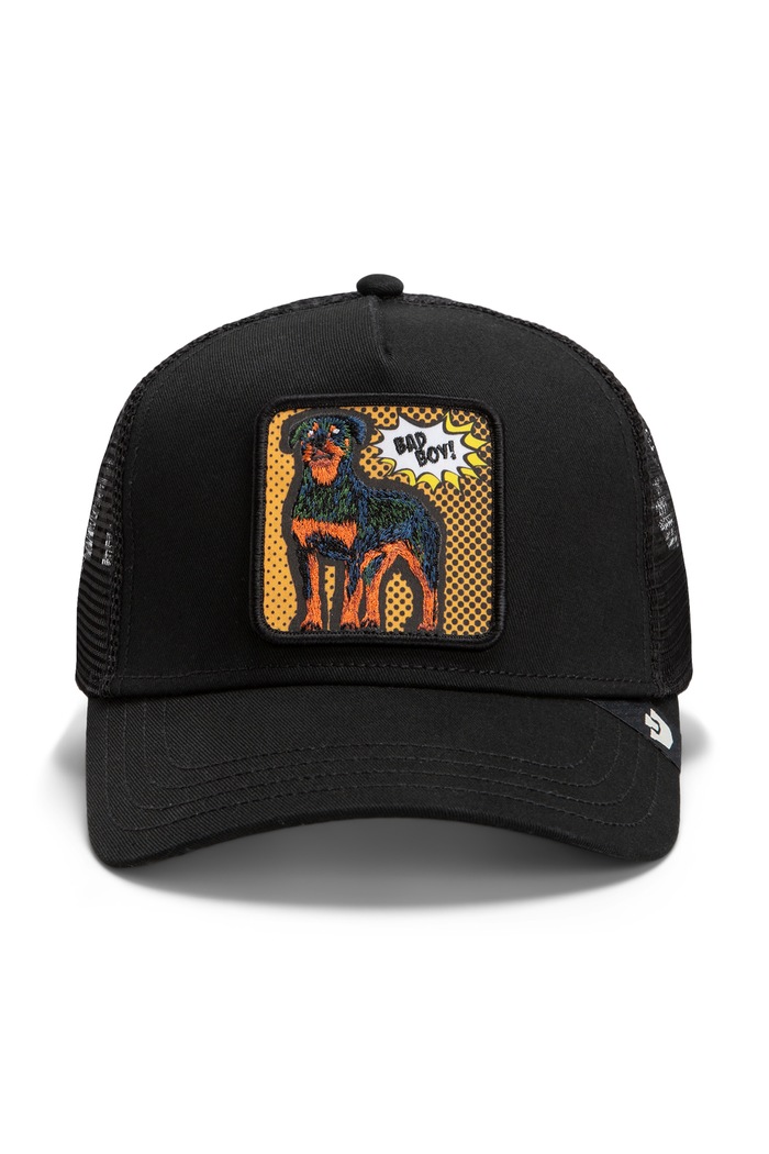 Goorin Bros Czapka z daszkiem trucker POPArt - Bad Boy 101.3292 czarny AW26