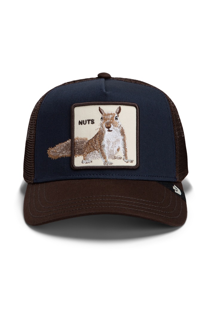 Goorin Bros Czapka z daszkiem trucker Over the Line Squirrel 101.3739 granatowy AW26