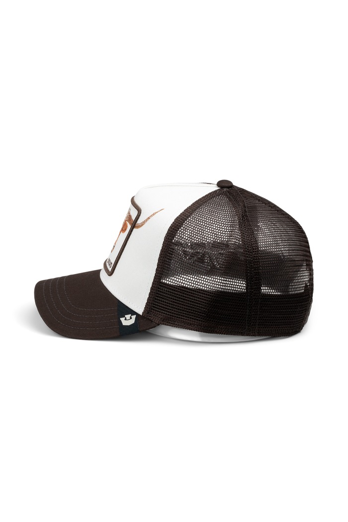 Akcesoria Goorin Bros Czapka z daszkiem trucker Over the Line Longhorn 101.3179 biały