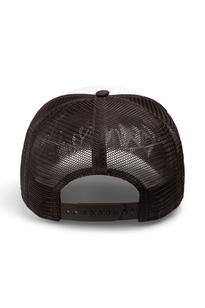 Czapka z daszkiem trucker Over the Line Longhorn Goorin Bros 101.3179 biały