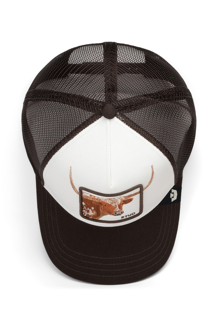 Czapka z daszkiem trucker Over the Line Longhorn Goorin Bros biały 101.3179
