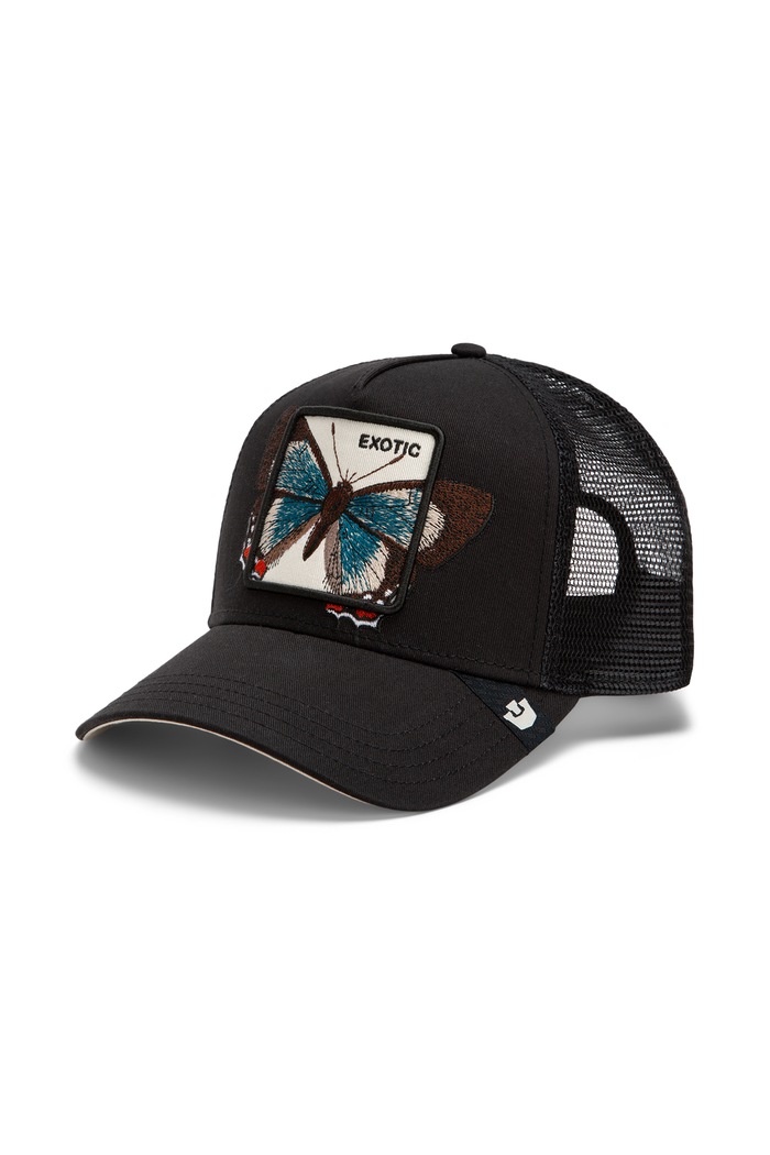 Goorin Bros Czapka z daszkiem trucker Over the Line Butterfly czarny 101.3178