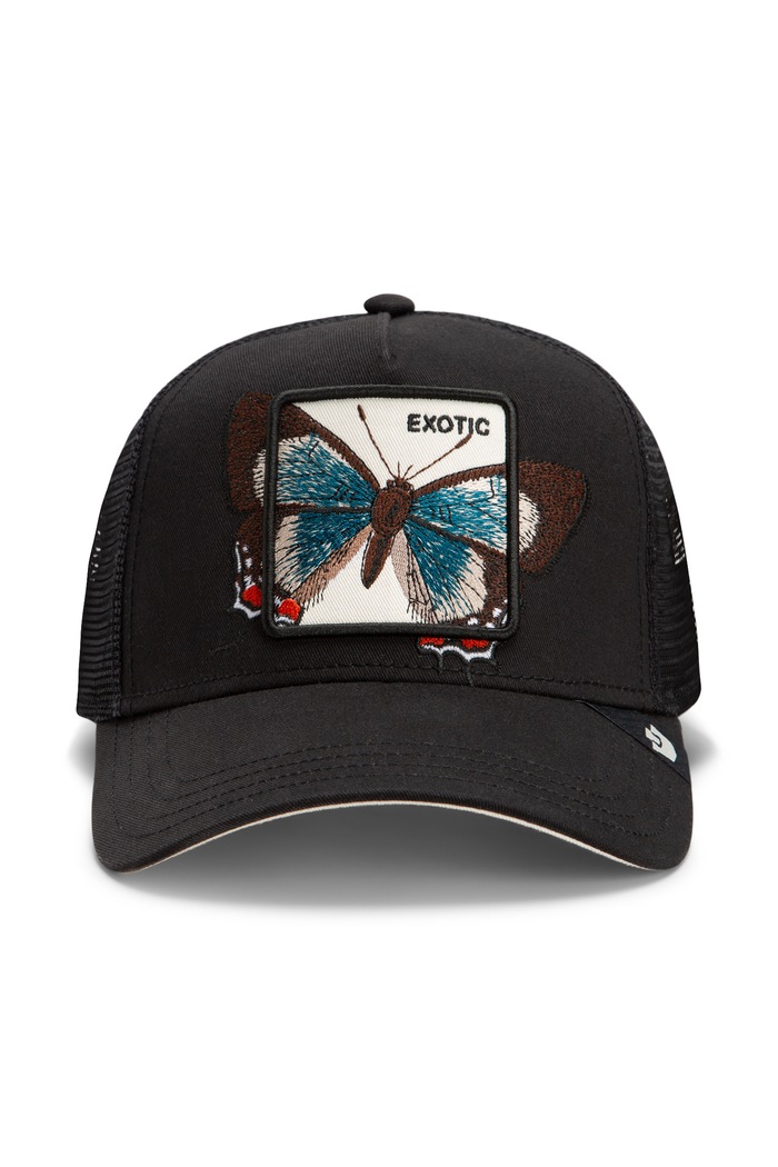Goorin Bros Czapka z daszkiem trucker Over the Line Butterfly 101.3178 czarny AW26