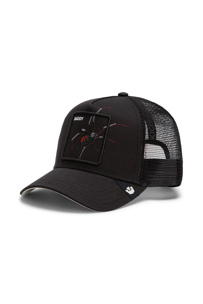 Goorin Bros Czapka z daszkiem trucker Over the Line Spider czarny 101.3177