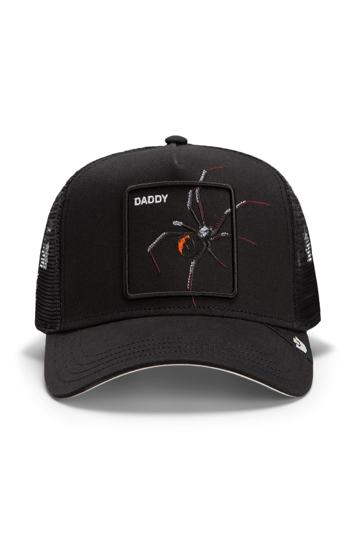 Goorin Bros Czapka z daszkiem trucker Over the Line Spider 101.3177 czarny AW26