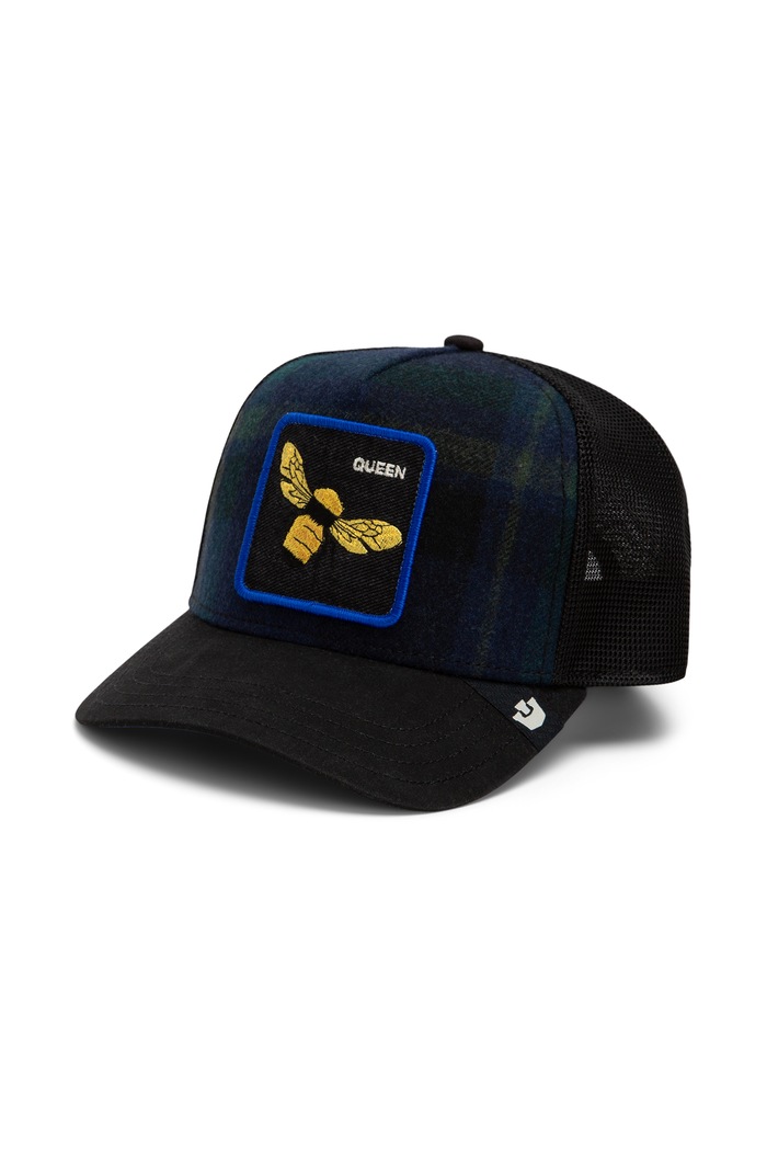Goorin Bros Czapka z daszkiem trucker z dodatkiem wełny Brit Queen turkusowy 101.3432