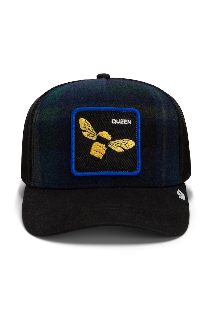 Goorin Bros Czapka z daszkiem trucker z dodatkiem wełny Brit Queen 101.3432 turkusowy AW26