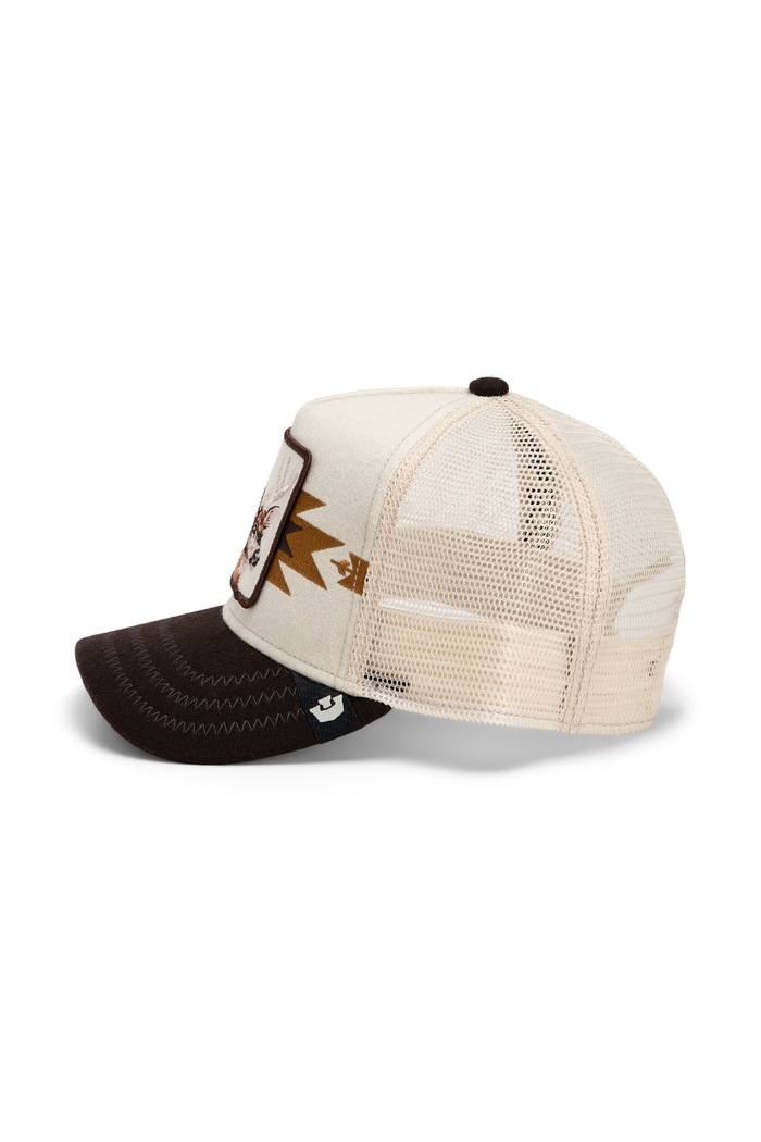 Akcesoria Goorin Bros Czapka z daszkiem trucker Canyon Bae 101.3133 beżowy