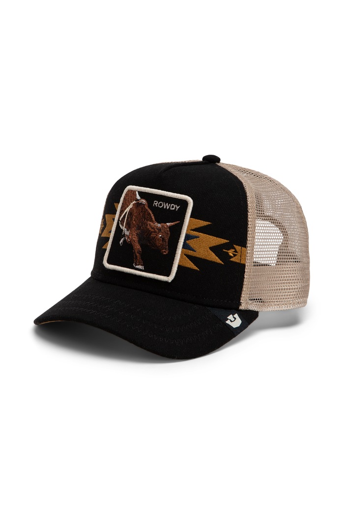 Goorin Bros Czapka z daszkiem trucker Canyon Rowdy czarny 101.3131