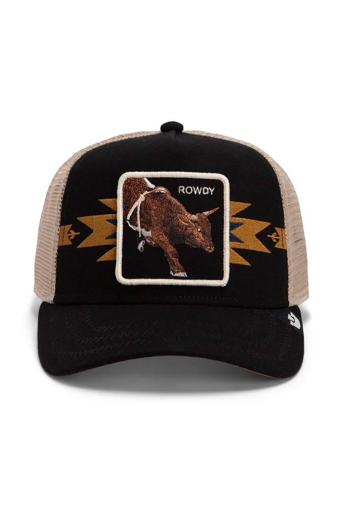 Goorin Bros Czapka z daszkiem trucker Canyon Rowdy 101.3131 czarny AW26