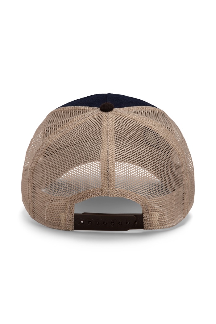 Czapka z daszkiem trucker z dodatkiem wełny Canyon Represent Goorin Bros 101.3129 granatowy
