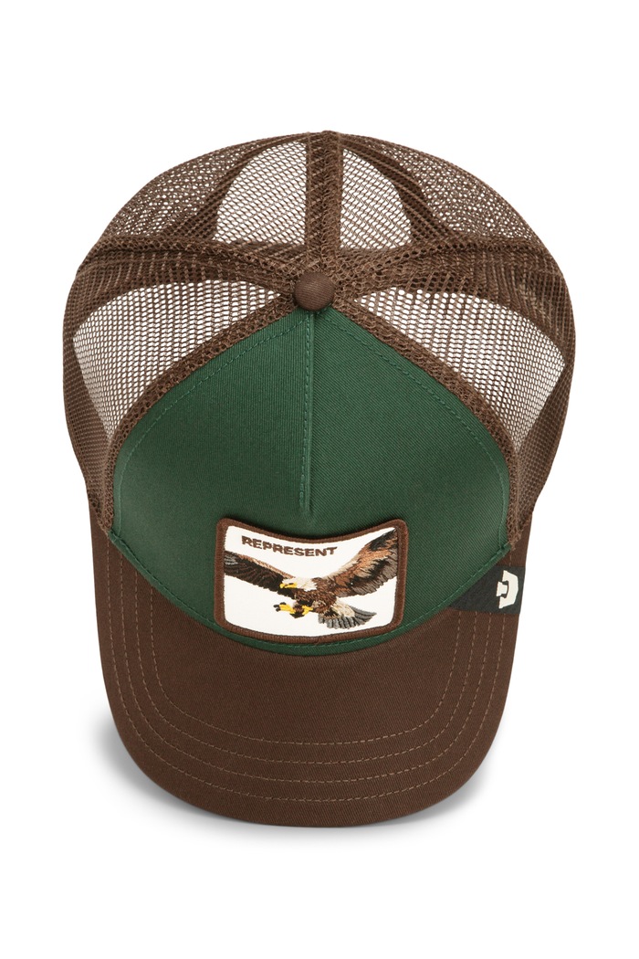 Czapka z daszkiem trucker Represent Eagle Trucker Goorin Bros zielony 101.2993
